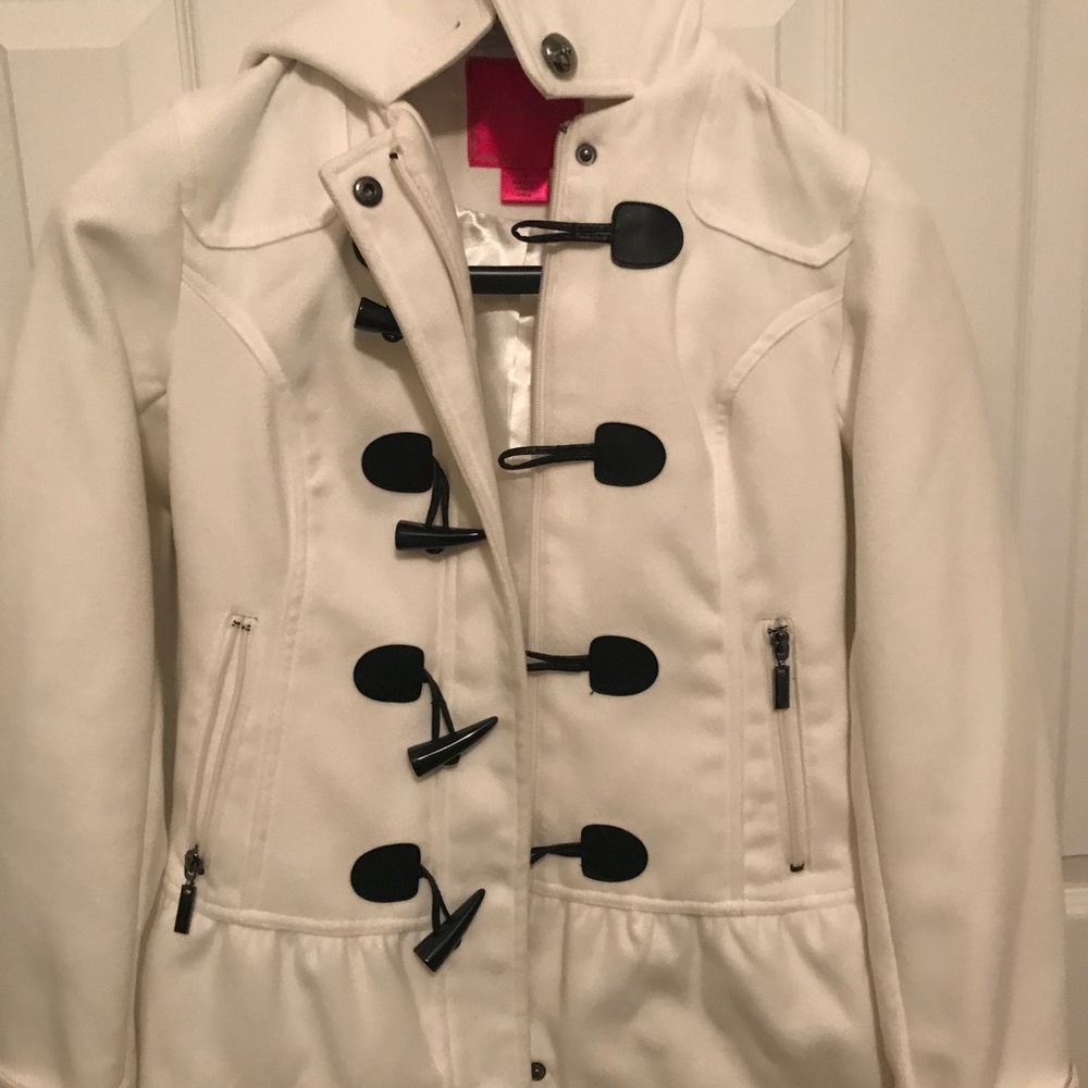 warm jacket with hood